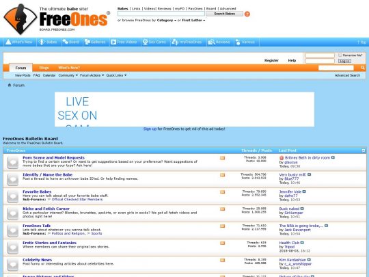 Freeones Board